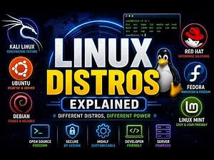Major Linux Distributions Explained | Kali Linux, Ubuntu, Red Hat & More