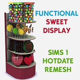 Fully Functional Candy Display Remesh   Lovestruck Heart Boxes!