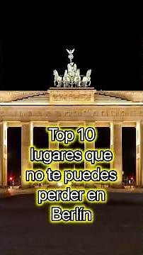 TOP 10 places to visit in BERLIN 🇩🇪