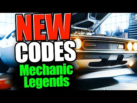 Mechanic Legends CODES - ROBLOX 2024