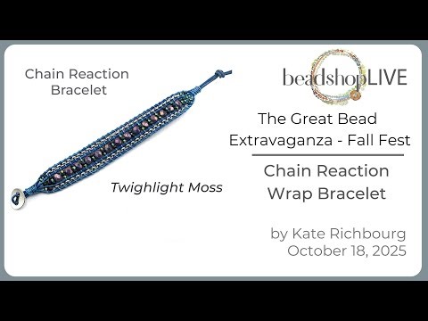 The Great Bead Extravaganza: Chain Reaction Bracelet