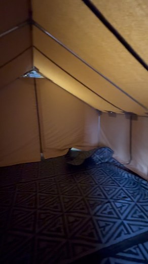 14K views · 57 reactions | It is “in tents” indeed ;) Just some more testing on our patent pending wall tent today! | Canvas Cutter | Facebook