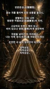 이근원통의 길 2부 #이근원통의길#이근원통#반문문성#관세음보살#관음법문#수랏샤브드요가#Santmat#GuruNanak#소리명상#빛과소리