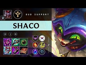 Shaco Support vs Neeko - KR Master Patch 25.22