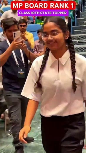 Class 10 MP Board Topper🔥😎 #physicswallah #samridhimam #class10 #pw #cbse #pookie #boardexam #shorts