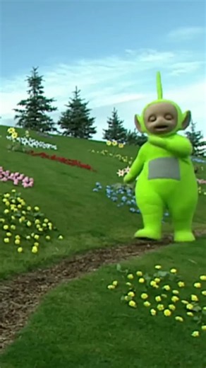 Teletubbies: Dipsy caught in a Tubby Toast downpour