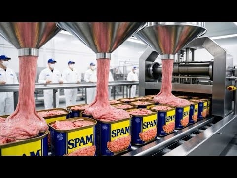 How is Spam Made | Inside The Factory