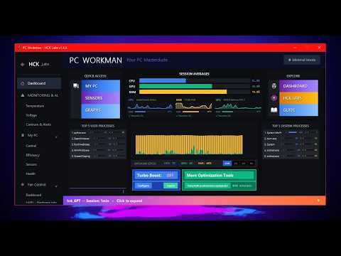 PC Workman 1.6.8 - Next exe Release is comming!