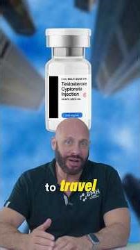 Travelling With Testosterone? Airport Security Truth You MUST Know #TravelTips #TRT