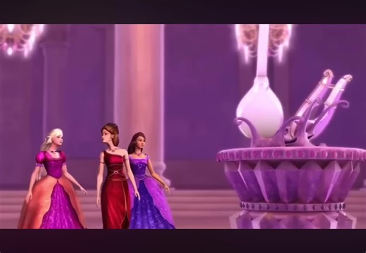 Barbie & The Diamond Castle - Liana, Alexa & Melody defeat Lydia part 19