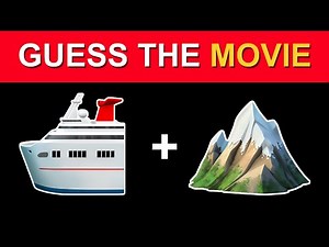Guess the MOVIE by Emoji Challenge | Emoji Puzzle Quiz