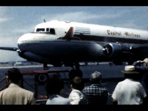 Capital Douglas DC-4 & Eastern Martin 404 - 1953