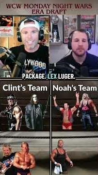 #WCW wrestlers Monday Night Wars era #draft #wrestling #nostalgia #wwe