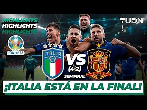 Highlights | Italia 1(4)-(2)1 España | UEFA Euro 2020 | Semifinal | TUDN