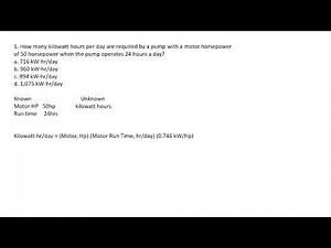 Water Treatment Math Quiz # 09 pptx