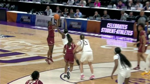 Ta'Niya Latson splashes a 3-pointer for Florida State