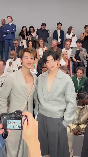 ディオールのショーに #竹内涼真 や #チャウヌ #パクソロモン が来場! #차은우 #DiorSummer24 #车银优 #chaeunwoo #ロモン #lomon #로몬 #CHAEUNWOOxDiorSummer24 #CHAEUNWOOxDIORHOMME #astro #fashion #fyp