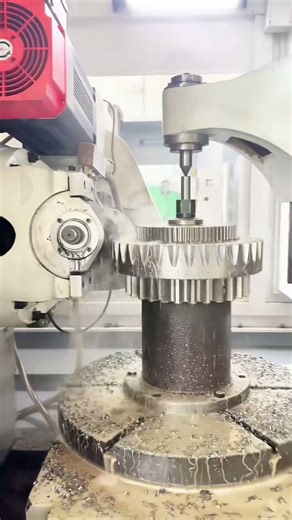 CNC hobbing machine #instamachinist #cncmachining #cncmachinist #machinist #machining