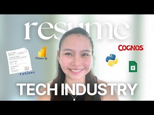 How to Create a CV for Tech Job Roles | Detailed Section List + My Career Expo Experience
