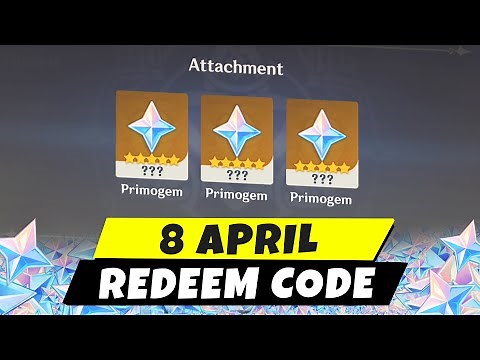 8 April New Redeem Code Genshin Impact 4.5