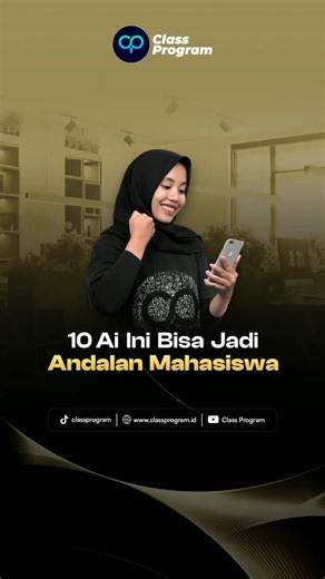 Sudah pernah coba pakai yang mana, nih? Biar belajarmu lebih terarah dan ada teman diskusi yang mumpuni, bisa daftar Bimbingan di Class Program. Karena di sini, ada 3 program unggulan yang cocok temani buat kamu pejuang toga: ✅ Bimbingan Skripsi Online ✅ Bimbingan Tesis Online ✅ Bimbingan Mata Kuliah Jurusan Bimbingan secara online dan private dengan jadwal pertemuan yang dapat kamu susun sendiri sesuka hati. Lebih dari 111.000 Mahasiswa lulus cumlaude bersama @classprogram.id "Bimbingan Belajar