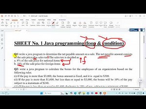 JavaBasic sheet1 part1