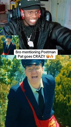 Bro mentioning Postman Pat goes CRAZY 🥵🔥 #postmanpat #50k #australia