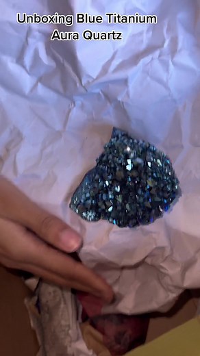 Golden Aura Crystals on TikTok