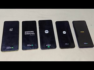 OnePlus Nord 3 vs Samsung A21s vs Redmi 14c vs Redmi A1 vs Poco X2 Reboot Speed Test