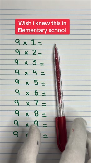 Wish i knew this in elementary school 🏫 Mathe Tables ✖️ Study #math #mathtrick #mathtables #learnwithtiktok #education