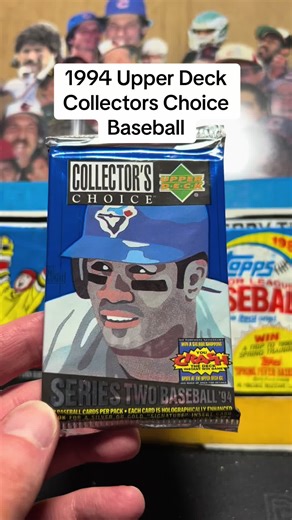 Opening 1994 Upper Deck Collectors Choice Baseball Packs