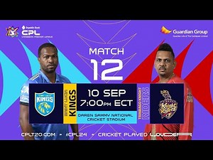 LIVE | St Lucia Kings vs Trinbago Knight Riders | CPL 2024
