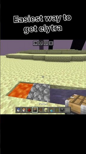 Easiest Way To Get Elytra In Minecraft like and subscribe please 🥺🥺 #minecraft #shorts