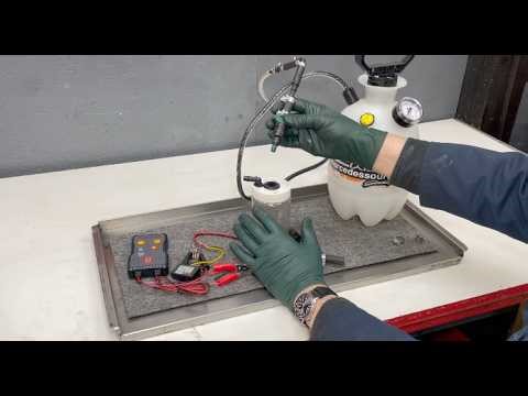 My Fuel Injector Test Setup for Electronic Fuel Injectors