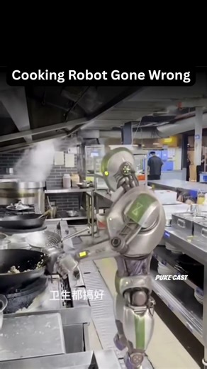Cooking Robot Gone Wrong