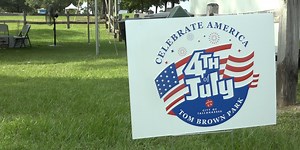 Preparations begin for Fourth of July celebration at Tom Brown Park