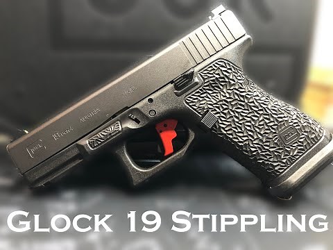 Custom Stippling | Amazing Glock 19 Stipple Job