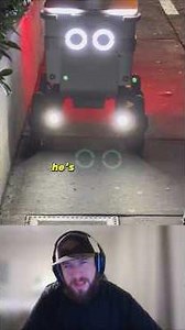 Delivery Robot Fails 😭 #funnyvideos #fail #viral #reels