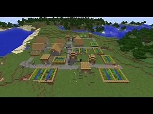 Minecraft village seed 1.8.3 amazing double village world