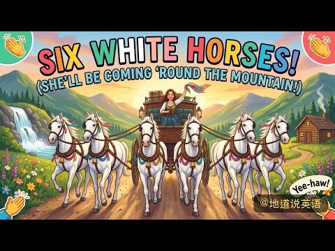 She'll Be Coming 'Round the Mountain 歌词英汉对照 | 听歌学英语 | 地道说英语