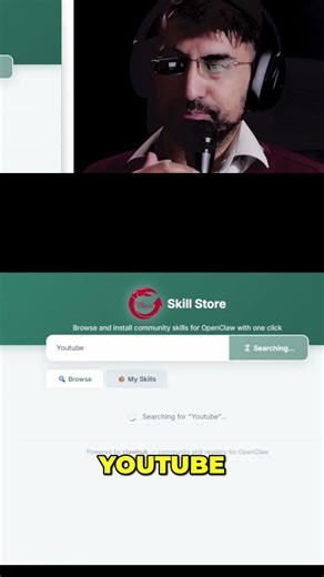 OpenClaw Skill Store: Amazing GUI Revealed! #shorts