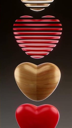 Perfect Fit: Wooden & Red Hearts Snap Into Place