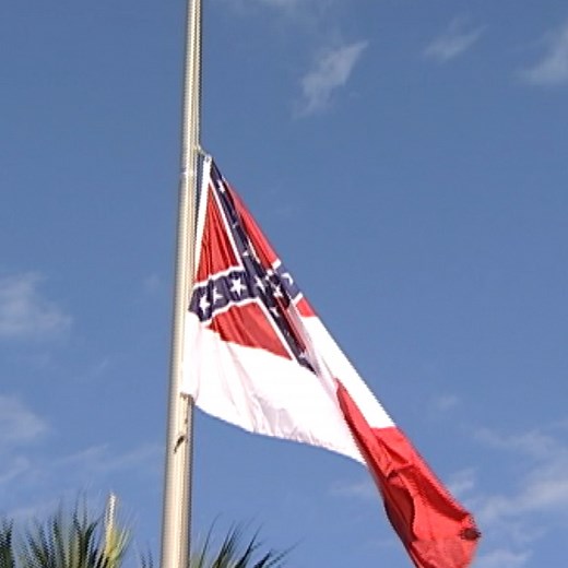 728K views · 12K shares | The Florida state flag was lowered this morning and the Confederate flag was raised in its place at Belleview City Hall for Confederate History Day. What do you think, is this offensive or just history? | WFTV Channel 9 | Facebook