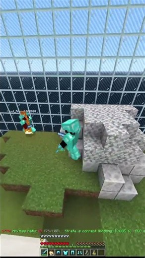 Meteor client vs bot | #minecraftshorts