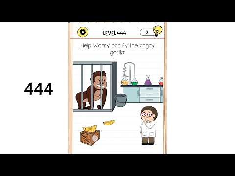 Brain Test 4 Level 444 Walkthrough