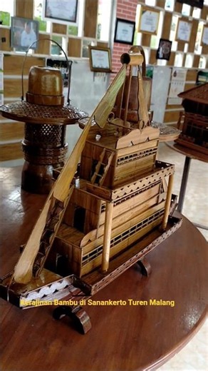 Ragam Karya Kerajinan Bambu Sanankerto