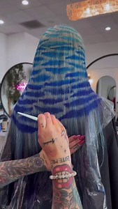 ✨ Otherworldly vibes, mermaid dreams ✨ Hair by @kimberlytayhair, bringing fantasy to life 🌊💫 Lightened colored with @lv3pro & KRAY 🌀 Extensions by @dropdeadextensions ⚡ Always elevating the magic😍! #HairTransformation #MermaidHair #HairColorist #HairPainting #FantasyHair #HairstylistMagic | Creative HEAD Magazine