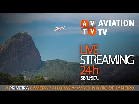 AO VIVO - Aeroporto Santos Dumont - Rio de Janeiro LIVE CAM