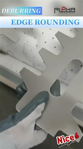 Edge Rounding Deburring Machine | Fast Metal Edge Finishing – ALPHA