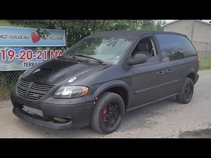 Dodge Caravan SRT-4 swap 2.4 turbo ( walkaround )